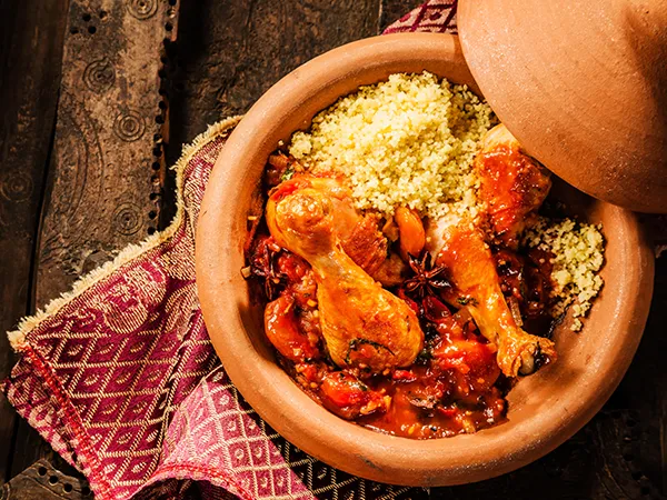 Couscous with Tomato Paste